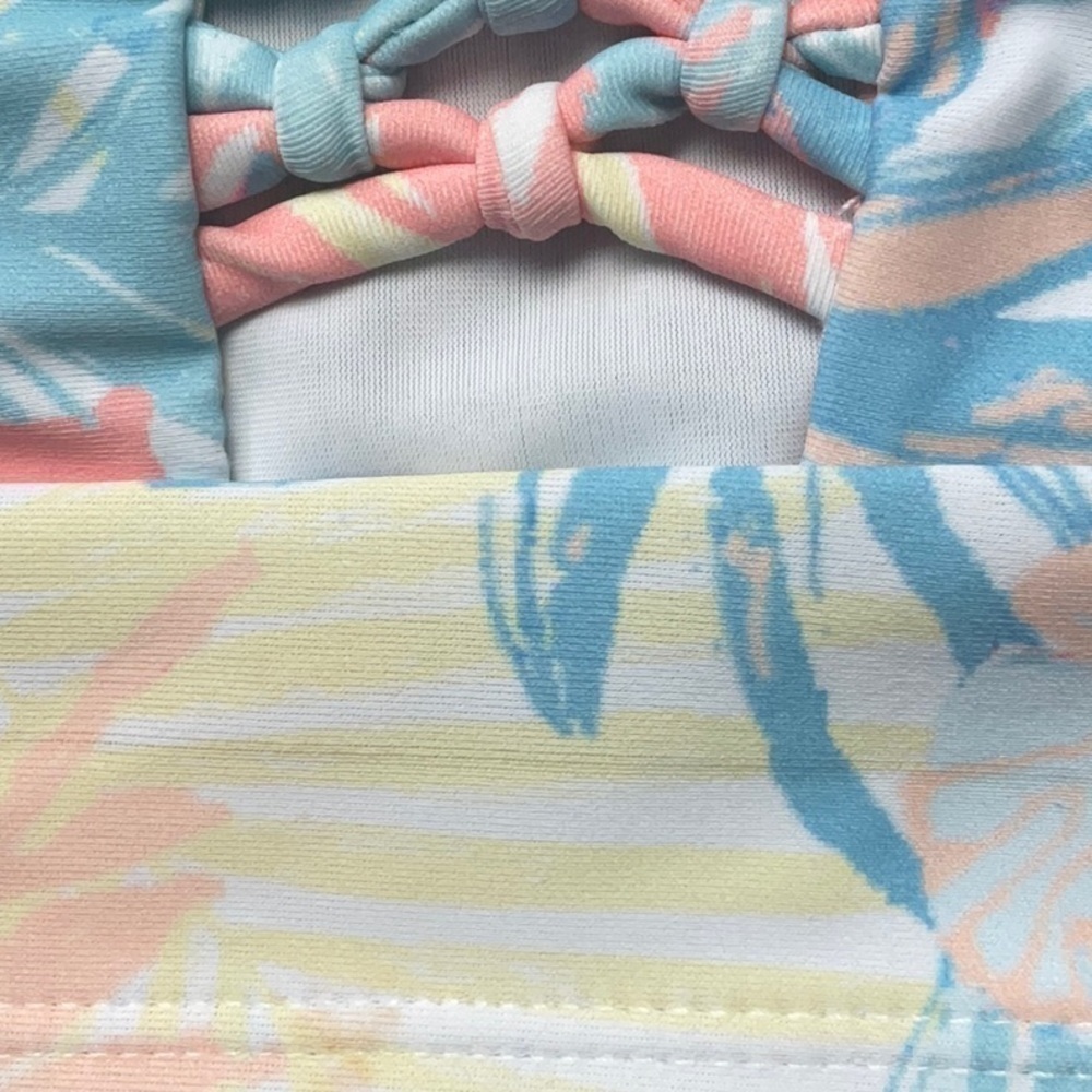 🎉 TROPICAL Bikini Top Size Small - Picture 6 of 6